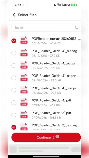 Merge Two PDFs in Seconds | PDF Reader