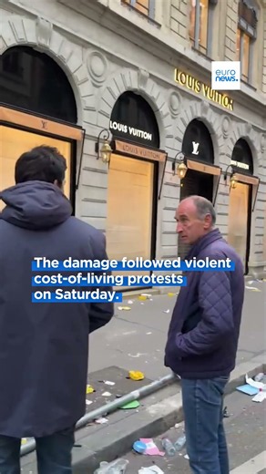 Lyon wakes up to scenes of destruction after violent protests