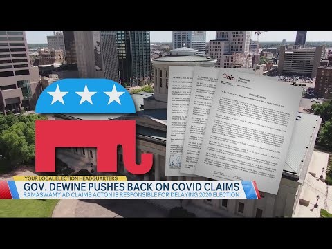 Gov. DeWine says Ramaswamy ad claiming Acton closed polls in 2020 is inaccurate