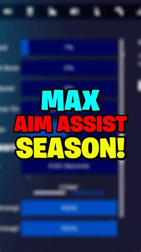 NEW Best Controller SETTINGS For MAX AIM ASSIST in Fortnite Chapter 7 🎮🎯