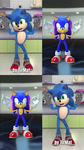 Sonic Sings Du Bist Gut Genug vs Original #sonic #funnyshorts