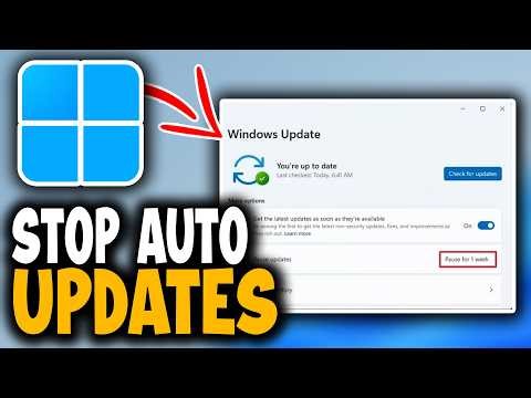 How To Stop Automatic Updates in Windows 11 - Full Guide