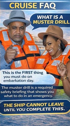 What Is A Muster Drill? #askthehowards #cruiselife #cruisetips #cruisetipsforfirsttimecruisers
