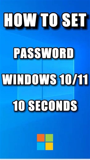 How to Set Password in Laptop or PC on Windows 10/11 | Set Password on Windows Laptop Easy