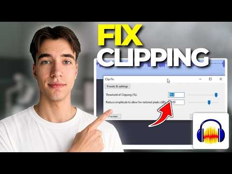 How To Fix Audio Clipping In Audacity | Tutorial 2026