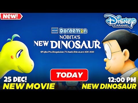 Doraemon New Movie Nobita's New Dinosaur Today on Disney! 🤯 | Anime Abhay