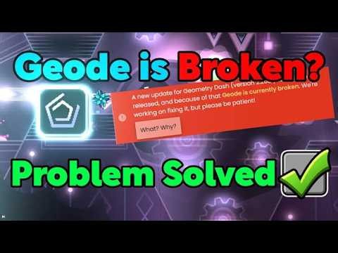 How to make geode works on geometry dash (2.209 version)