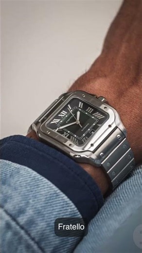 Cartier Santos: The Classy, Historic Daily Watch Rivaling Rolex & Omega😎 #chrono24 #cartier #santos