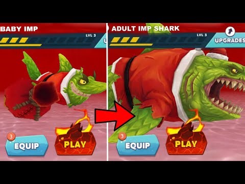 NEW BABY IMP SHARK UNLOCKED AND GAMEPLAY 2026 - Hungry Shark Evolution 