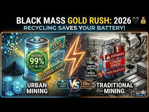 The Black Mass Gold Rush: How 2026 Recycling Tech Saves Your EV Battery