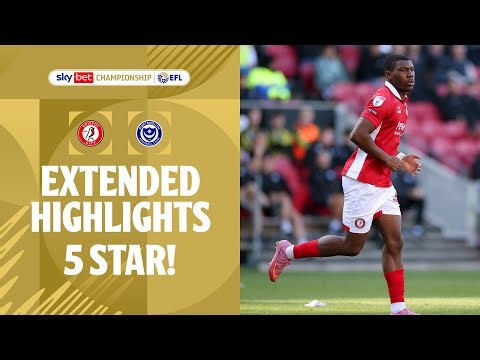 5 STAR! | Bristol City v Portsmouth extended highlights 