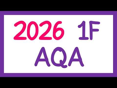 GCSE MATHS 2026 AQA 1F PRACTICE PAPER