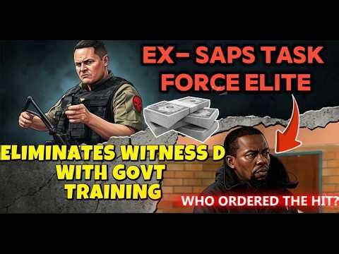 ARRESTED Ex-SAPS elite sniper WHO ENDED Witness D! 💥 in front of family. Watch now. #TrueCrime