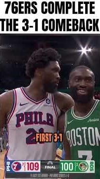 Sixers COMPLETE Historic 3-1 Comeback 😳 Celtics ELIMINATED | Embiid vs Knicks NEXT