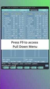 Manage Files and Folders on Linux with Midnight Commander - Useful Linux Tools