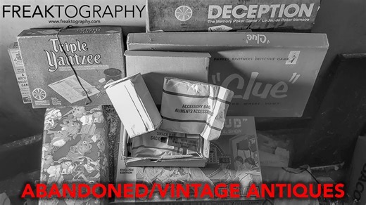 Abandoned house antique and vintage finds exploration