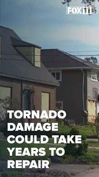 Contractors have years' worth of work to rebuild after tornado