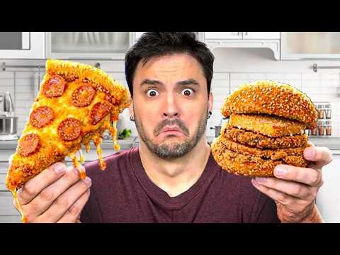 PROVANDO COMIDAS EMPANADAS QUE NUNCA FORAM EMPANADAS ANTES