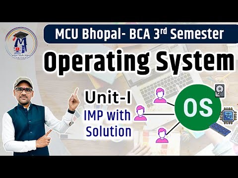 Operating System Unit-1 IMP Questions | BCA 3rd & MSc CS 3rd Sem | Exam Oriented