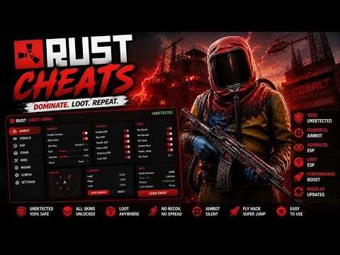 [NEW] RUST CHEAT 2026 | Best Rust Mod Menu PC | No Recoil, Wallhack & Fly Hack