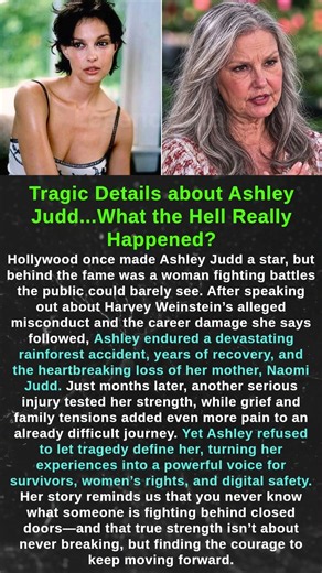 Tragic Details about Ashley Judd...What the Hell Really Happened #shorts