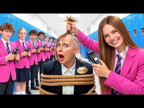 I Became A Principal At The WORST School For 24 Hours! (UNCONTROLLABLE?) | Salish & Jordan Matter