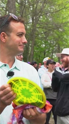 Big Jerm nearly drains one from the fairway!