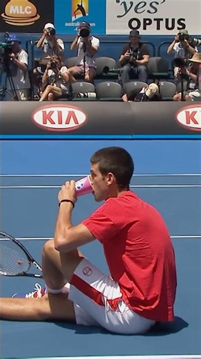 Water break on COURT! 🤣