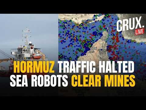 HORMUZ LIVE | US Uses Sea Drones To Clear Mines As Traffic Halts After Iran Vessel Attacks| Trump