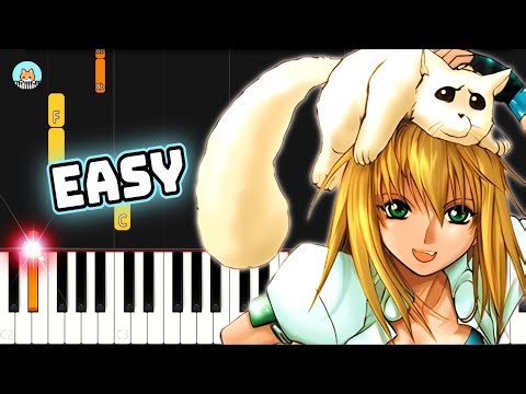 Excel Saga OP - "Ai (Chuuseishin)" - EASY Piano Tutorial & Sheet Music