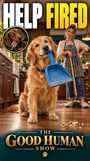 She Started Cleaning. Her Dog Stole the Dustpan.