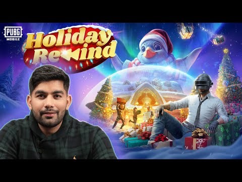 🔥 Vertical 🔥PUBG MOBILE: Holiday Rewind | $10,000 USD Prize Bundle Sweepstakes & Massive UC Giveaway