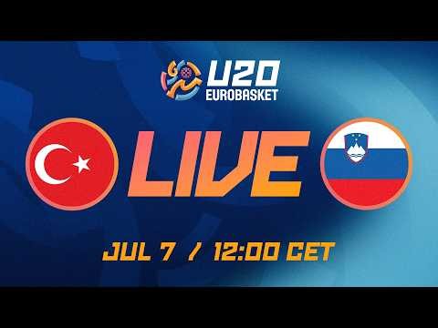 Group Phase | Türkiye v Slovenia | Full Basketball Game | FIBA U20 Women's EuroBasket 2026