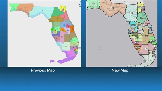 Florida legislature approves new congressional voting maps