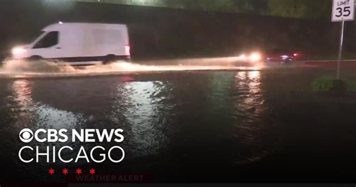 Flooding, storm damage in Chicago area after overnight storms
