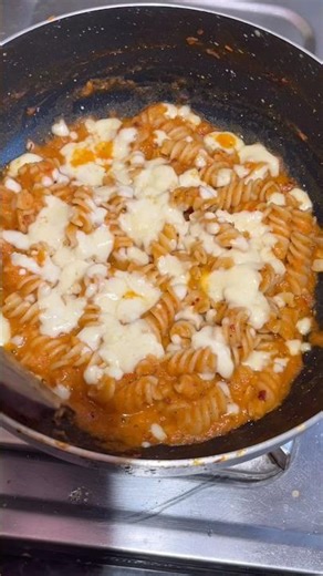 Cheesy Red Sauce Cafe Style Pasta 🍝🧀 | Easy Pasta Recipe at Home