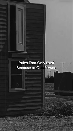 Rules That Only Exist Because of One Person #history #historytime #historytok