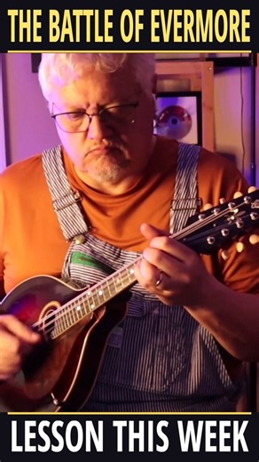 The Battle of Evermore on Mandolin | Led Zeppelin Lesson Teaser #Shorts
