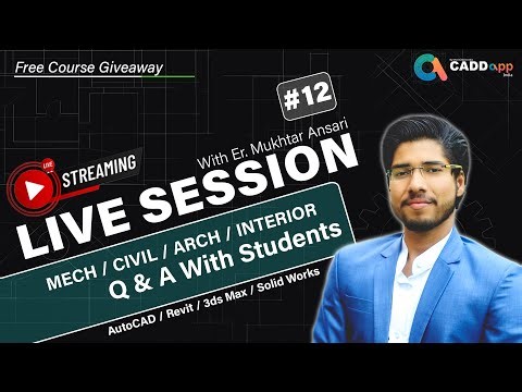 AutoCAD Basic for Beginners Live #12| Q & A Session #shorts