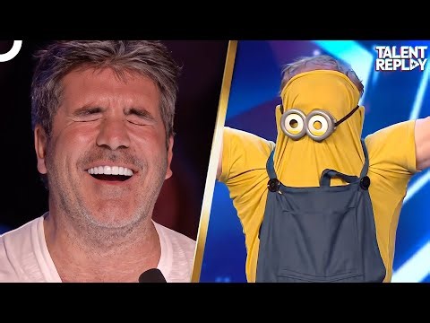 Simon Cowell Couldn't Stop Laughing At This "Low Budget" Act! | Britain's Got Talent
