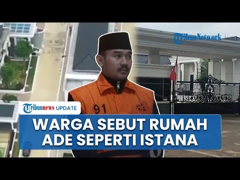 Rumah Mewah Bernuansa Putih Milik Bupati Bekasi Digeledah KPK, Warga: Lebih Besar dari Istana Kecil