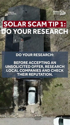 Considering solar panels? Have salespeople at your door? Check these tips to avoid being scammed