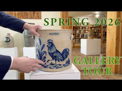 Spring 2026 Stoneware & Redware Auction: Gallery Tour