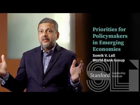 Priorities for Policymakers in Emerging Economies: Somik V. Lall, World Bank Group