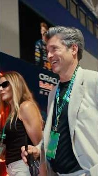 Patrick Dempsey and TAG Heuer at the Spanish Grand Prix #patrickdempsey