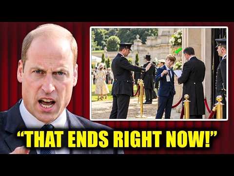 William DEMANDS Camilla’s Grandson BE BANNED FOREVER! SHOCKING Scene Unfolds At Garden Party