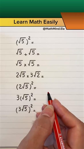 Learn Math Easily | Square Roots Made Simple #maths #mathmind #shortsviral #education #learnmath