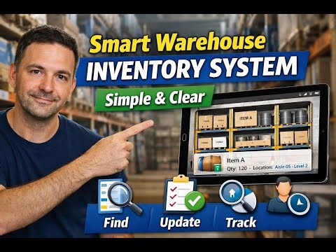 Smart Warehouse Inventory System — Simple, Clear, and Easy to Use (Demo)