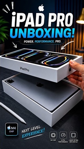 I Finally Got It! — iPad Pro Unboxing & First Impressions 🚀