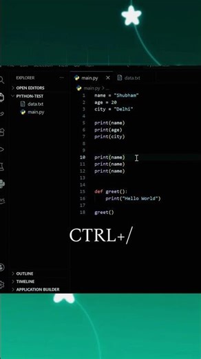 5 VS Code Shortcuts Every Coder Must Know 🚀| #shorts #vscodeshortcuts #programmingtutorial